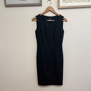 BCBGMaxazria Collection, Elegant Black Sleeveless Dress